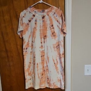 Old Navy Tie-Dye T-Shirt Dress